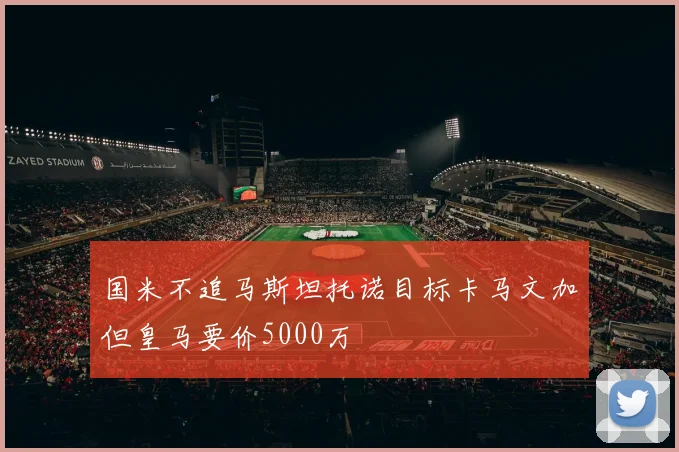 国米不追马斯坦托诺目标卡马文加但皇马要价5000万